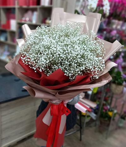 Букет цветов из: Гипсофила в Беляевка