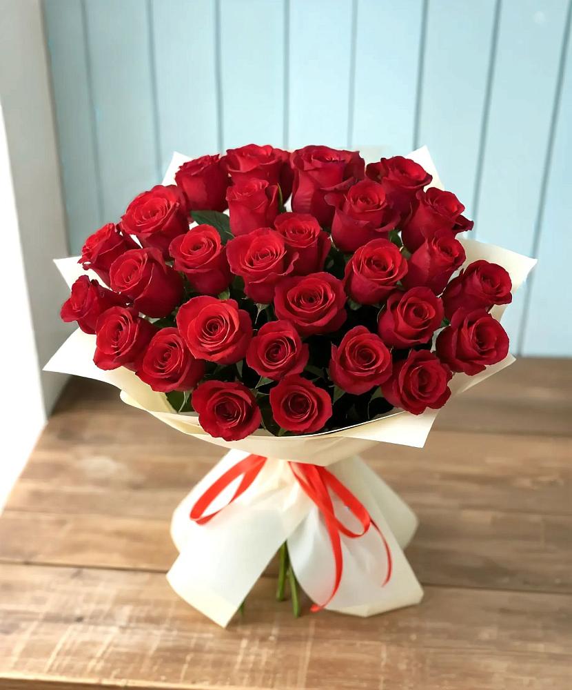 Букет 29 Красных роз в Беляевка