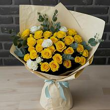 Букет цветов из:  Розы #REPLACE_PRED# Беляевка