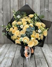 Букет цветов из:  Розы и Лизиантусы #REPLACE_PRED# Беляевка