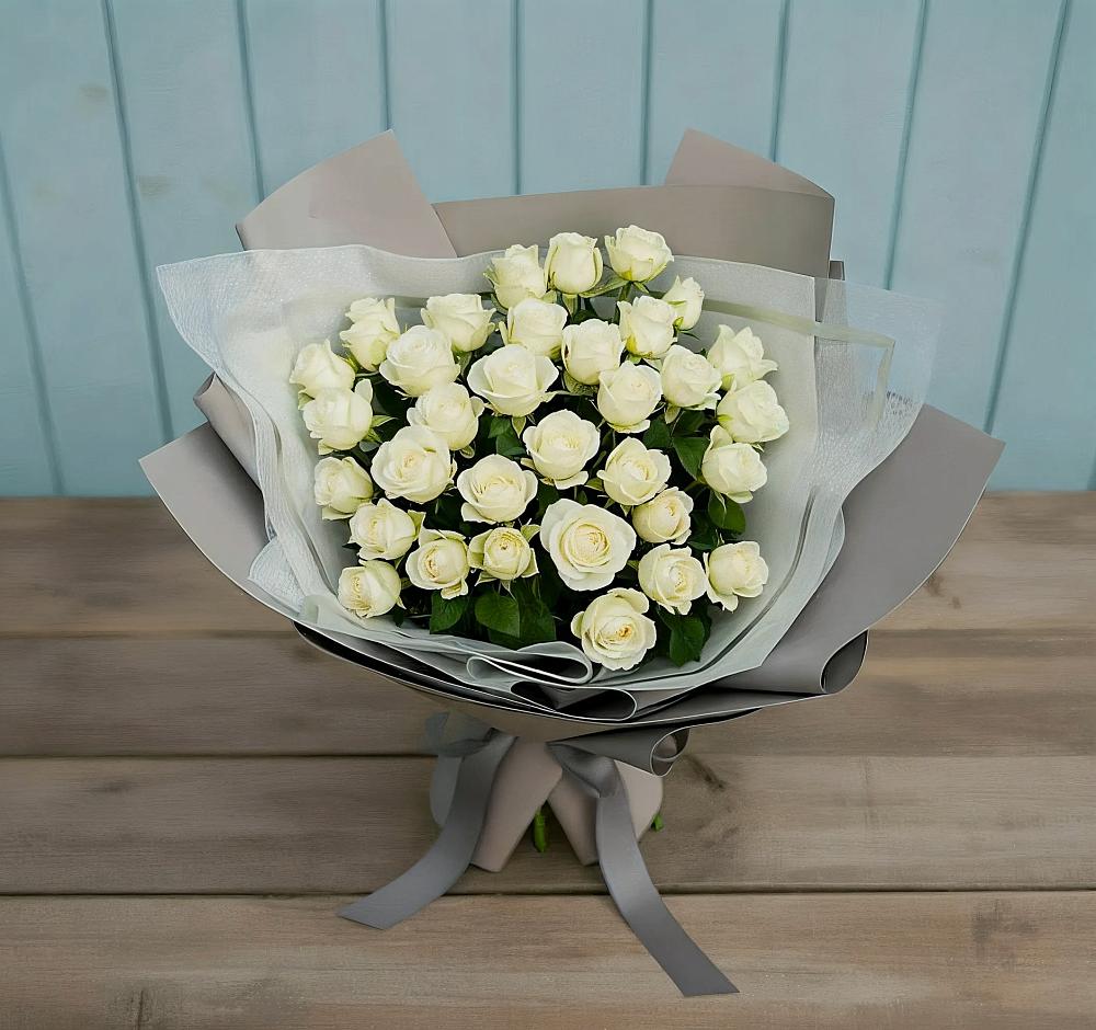 Букет Белоснежная нежность в Беляевка