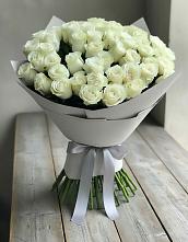 Букет 35 Белых роз в Беляевка