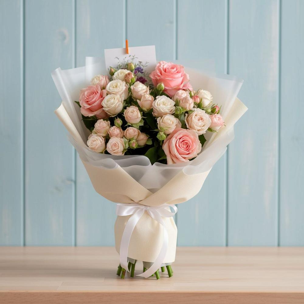 Букет цветов из: Розы в Беляевка