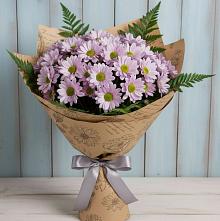 Букет цветов из:  Хризантемы #REPLACE_PRED# Беляевка