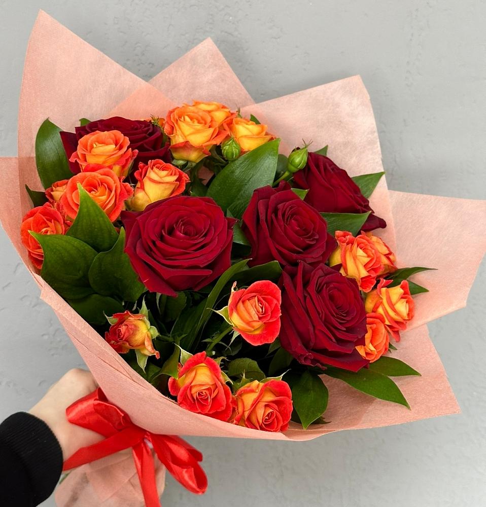 Букет Любовь и восторг в Беляевка