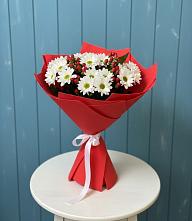 Букет цветов из:  Хризантемы #REPLACE_PRED# Беляевка
