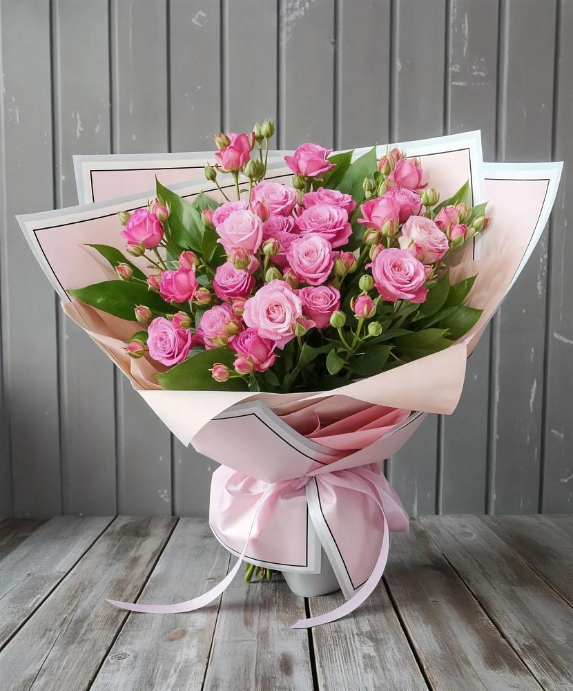 Букет Розовый кустик в Беляевка