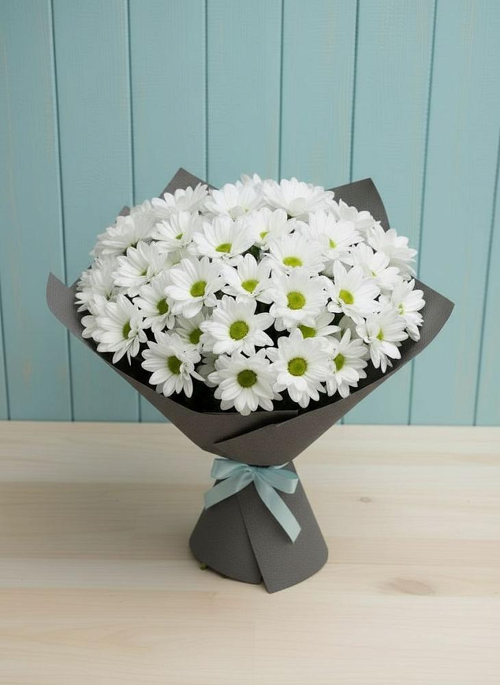 Букет цветов из: Хризантемы в Беляевка