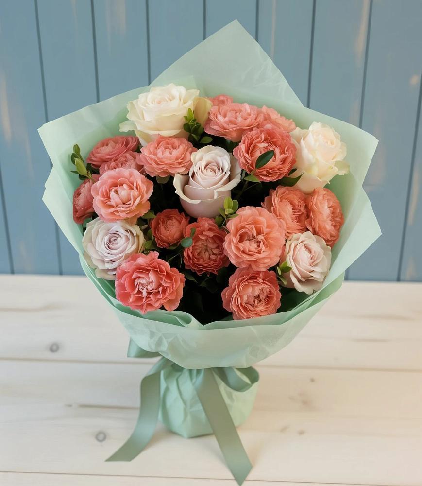 Букет цветов из: Розы в Беляевка