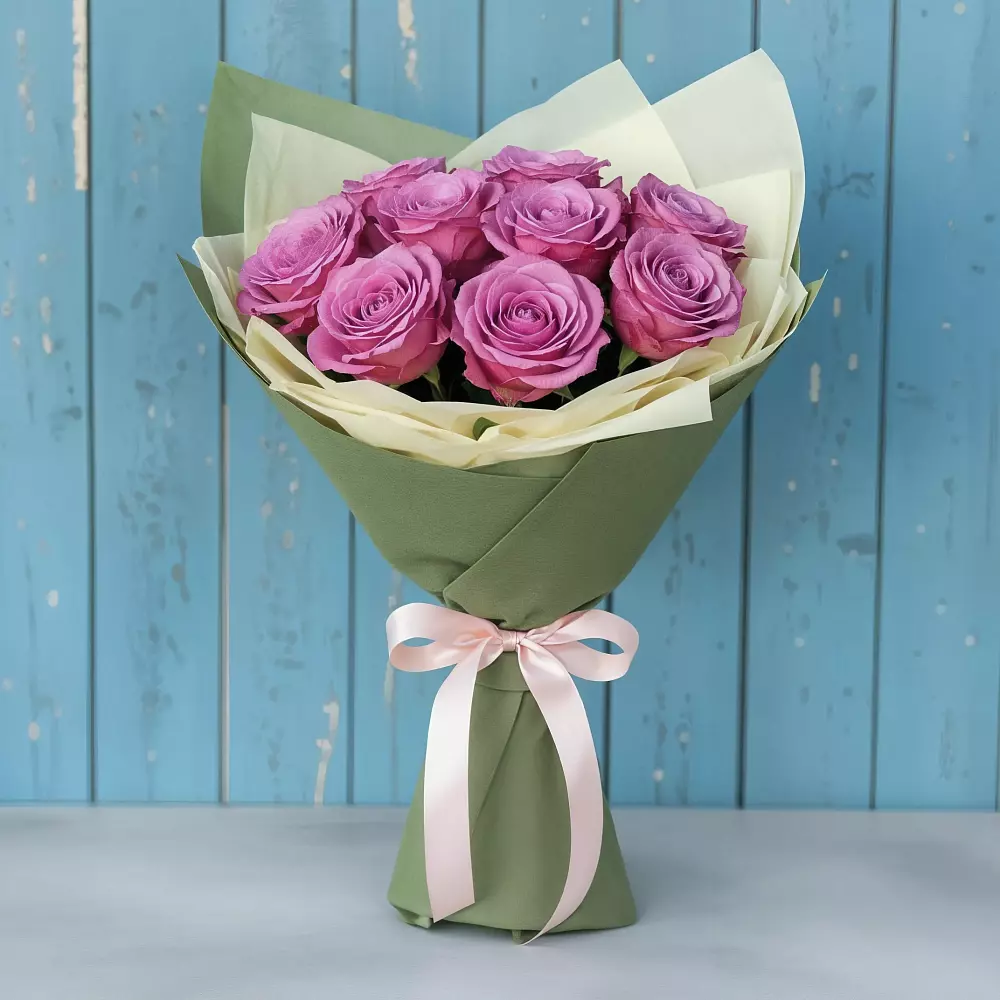 Букет Розы Фёрст Леди в Беляевка