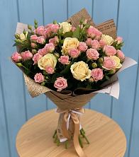 Букет цветов из:  Розы в Беляевка