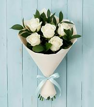 Букет цветов из:  Розы в Беляевка