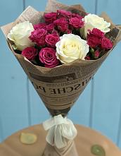 Букет цветов из:  Розы в Беляевка