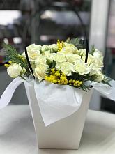 Цветочная композиция из Розы  в Беляевка