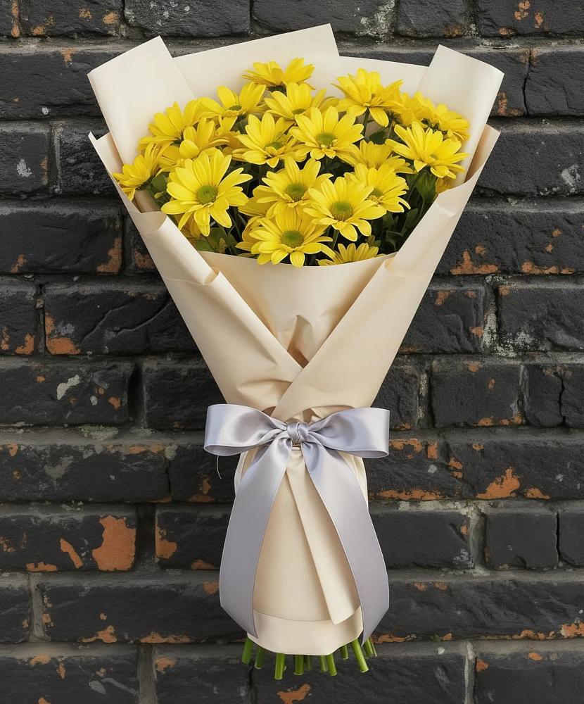 Букет цветов из: Хризантемы в Беляевка