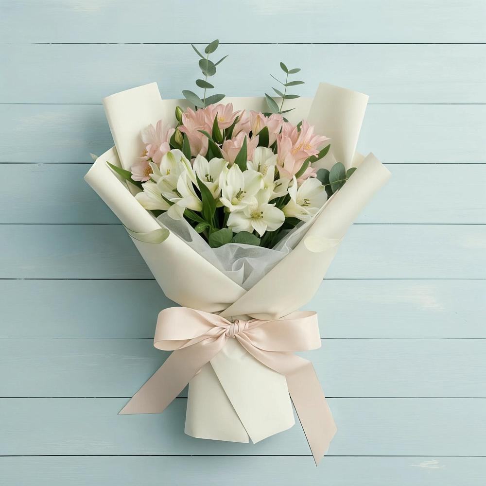 Букет цветов из: Альстромерии в Беляевка