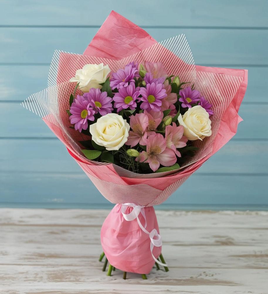 Букет цветов из: Герберы в Беляевка