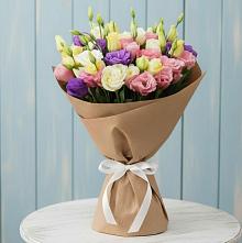 Букет цветов из:  Лизиантусы в Беляевка